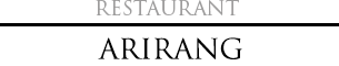 Restaurant Arirang